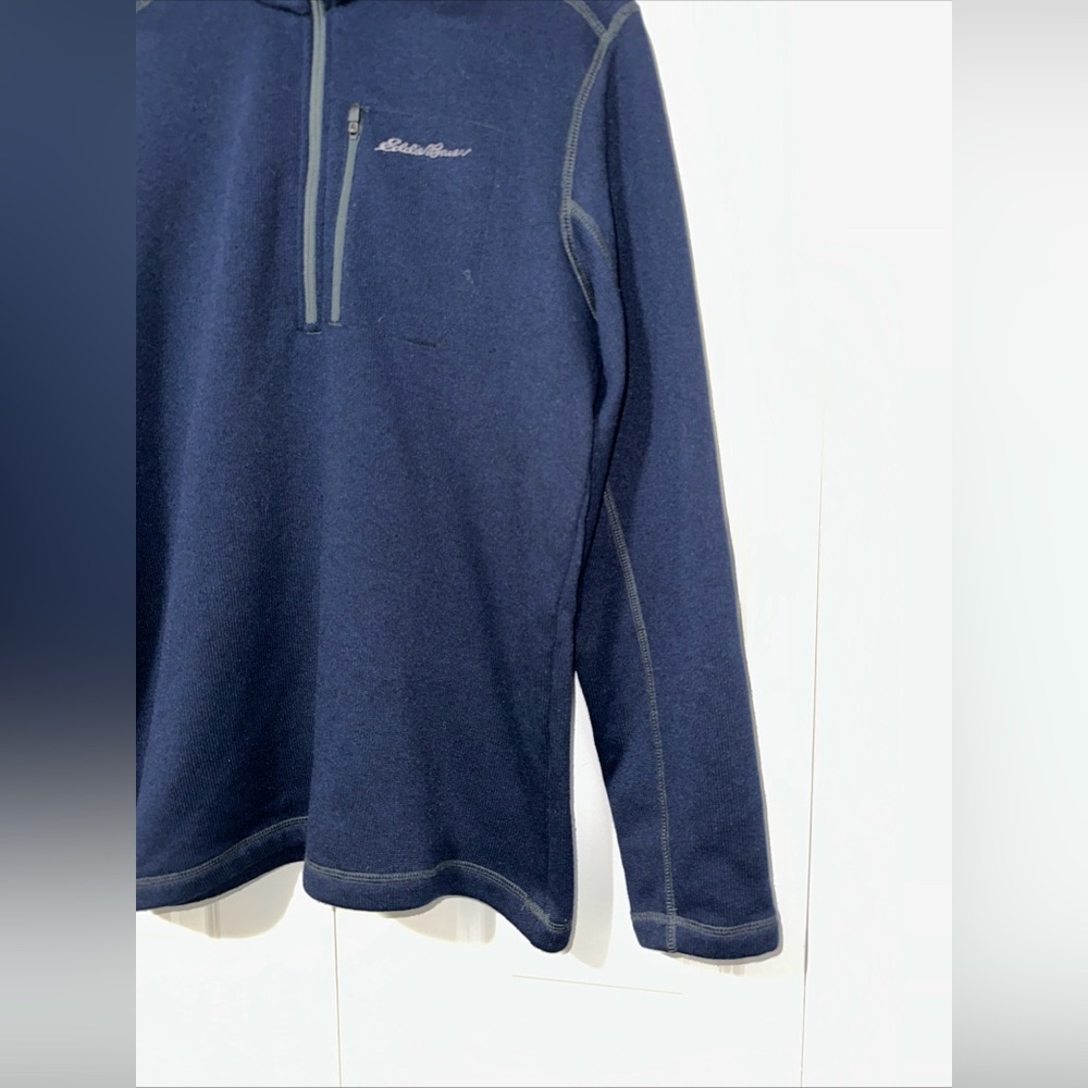 Eddie Bauer Soft Knit Longsleeve Half Zip Sweater M - Picture 4 of 5